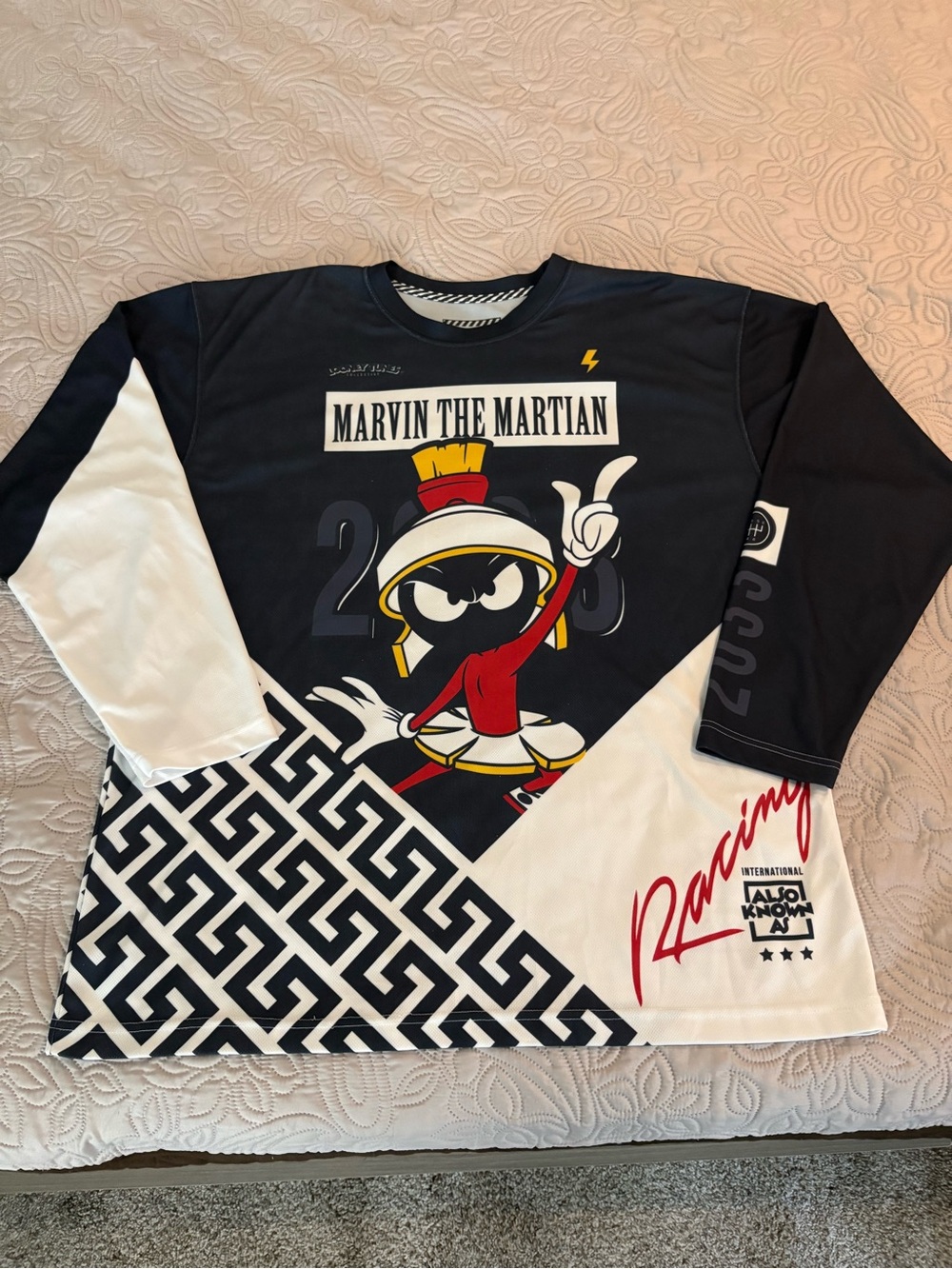 Marvin The Martian AKA Racing Long Sleeve TShirt